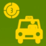 taxi time meter android application logo